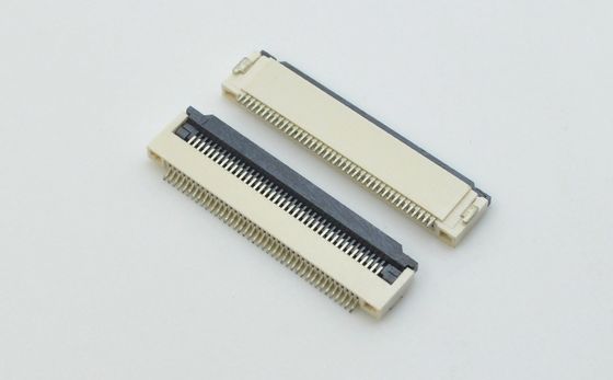 পিচ 0.5mm FFC FPC সংযোগকারী 50V AC DC সমকোণ 90° সহজ SMT প্রকারে