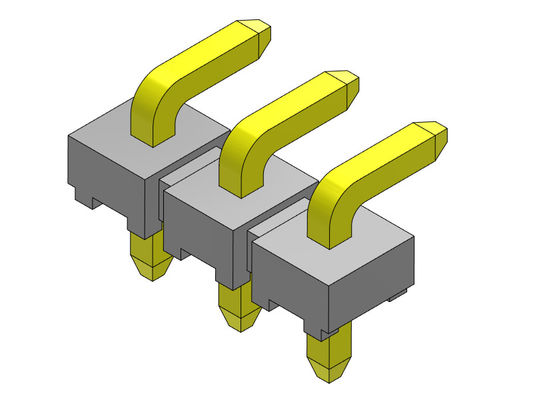 পিন হেডার সংযোগকারী 2.54mm একক সারি R/A TYPE 1*2PIN থেকে 1*40PIN H=2.54MM H=1.5MM