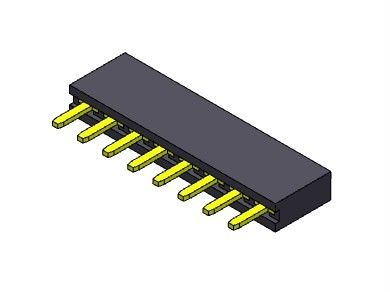 2.54mm PCB হেডার সংযোগকারী একক সারি ডিপ টাইপ সংযোগকারী 1*2PIN থেকে 1*40PIN
