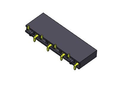 মহিলা হেডার সংযোগকারী 2.54 মিমি একক সারি SMT টাইপ 1*2PIN থেকে 1*40PIN H=7.50mm