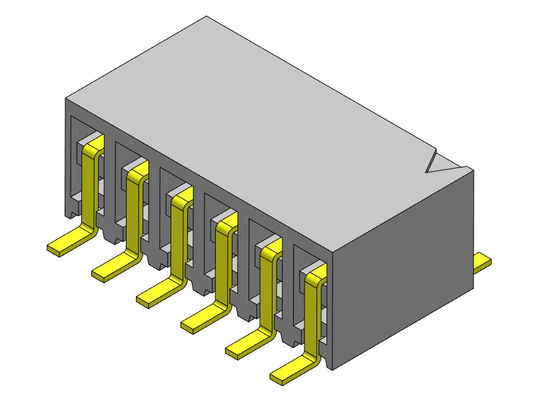 2.54mm PCB হেডার সংযোগকারী ডুয়াল রো এন্ট্রি সারফেস মাউন্ট সংযোগকারী 2*2PIN থেকে 2*40PIN