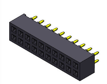 2*2PIN থেকে 2*40PIN হেডার Pcb সংযোগকারী 2.00mm ডুয়াল রো ডিপ টাইপ