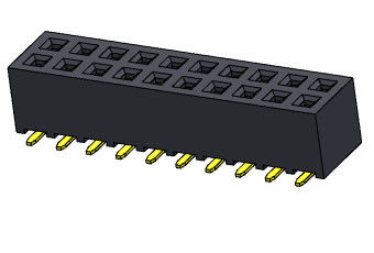 2.00mm লো প্রোফাইল ফিমেল হেডার SMT TYPE 2*2PIN থেকে 2*40PIN