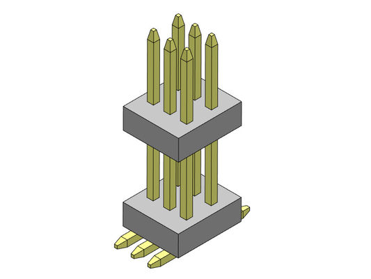 2*3PIN থেকে 2*50PIN পিন হেডার সংযোগকারী 0.80mm ডুয়াল রো স্ট্যাক স্ট্রেইট SMT