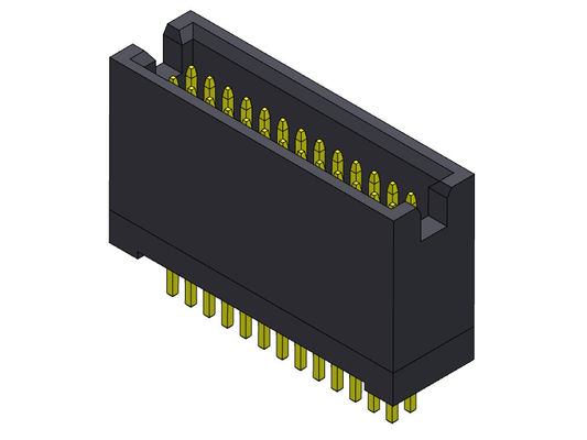 1.0AMP 1.27mm বক্স হেডার ডুয়েল রো স্ট্রাইট ডিপ টাইপ 300V AC/DC