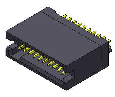 1.0AMP 1.27mm বক্স হেডার ডুয়েল রো স্ট্রাইট ডিপ টাইপ 300V AC/DC