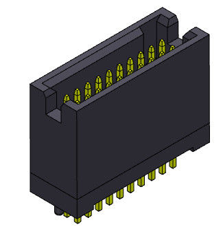 1.0AMP 1.27mm বক্স হেডার ডুয়েল রো স্ট্রাইট ডিপ টাইপ 300V AC/DC