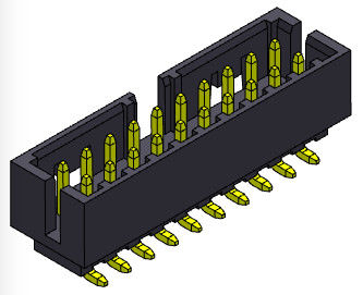 2.00mm বক্স হেডার সংযোগকারী SMT হেডার সংযোগকারী 2AMP 2*5-2*25Pin