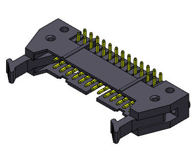 ইজেক্টর হেডার সকেট সংযোগকারী 2.54mm Nylon9T 10-68Pin 3AMP 500V
