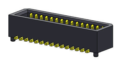 08-50Pin SMT বোর্ড থেকে বোর্ড সংযোগকারী পিচ 0.80mm UL94V0 PA69T