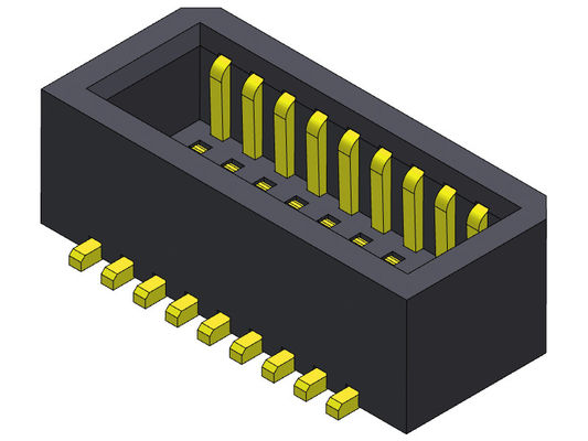 08-50Pin SMT বোর্ড থেকে বোর্ড সংযোগকারী পিচ 0.80mm UL94V0 PA69T