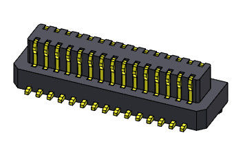 300VAC SMT বোর্ড থেকে বোর্ড সংযোগকারী পিচ 0.80mm পুরুষ BTB সংযোগকারী