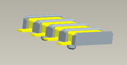 2.5mm 60V ব্যাটারি সংযোগকারী SMT টাইপ স্পেসিং মাপ 1.2 থেকে 6.5mm