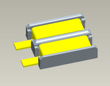 2.5mm 60V ব্যাটারি সংযোগকারী SMT টাইপ স্পেসিং মাপ 1.2 থেকে 6.5mm