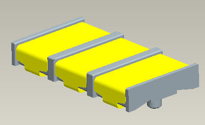 5.0AMP পিচ 4.00mm ব্যাটারি পোস্ট কানেক্টর মহিলা SMT টাইপ সঙ্গে পেগ
