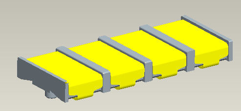 5.0AMP পিচ 4.00mm ব্যাটারি পোস্ট কানেক্টর মহিলা SMT টাইপ সঙ্গে পেগ