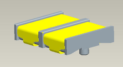 5.0AMP পিচ 4.00mm ব্যাটারি পোস্ট কানেক্টর মহিলা SMT টাইপ সঙ্গে পেগ