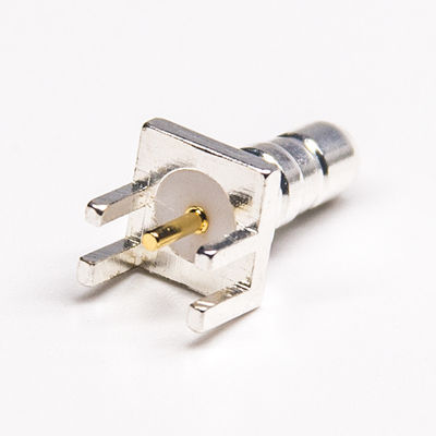4 হোল RF Sma Smb সংযোগকারী 14.7MM সমাক্ষ তারের সংযোগের জন্য