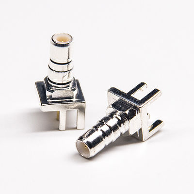 4 হোল RF Sma Smb সংযোগকারী 14.7MM সমাক্ষ তারের সংযোগের জন্য
