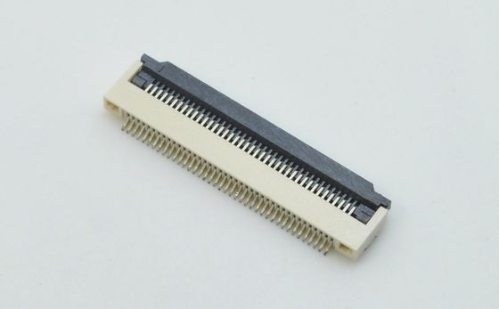 পিচ 0.5mm FFC FPC সংযোগকারী 50V AC DC সমকোণ 90° সহজ SMT প্রকারে